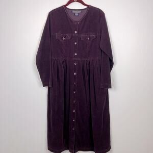 Elegant Purple Midi Dress